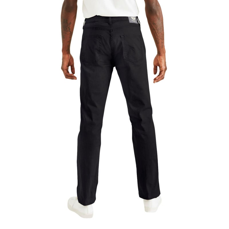 DockersÂ® Men's Jean Cut Straight Fit with All Seasons Techâ„¢, Black, 33W x 30L - Image 3